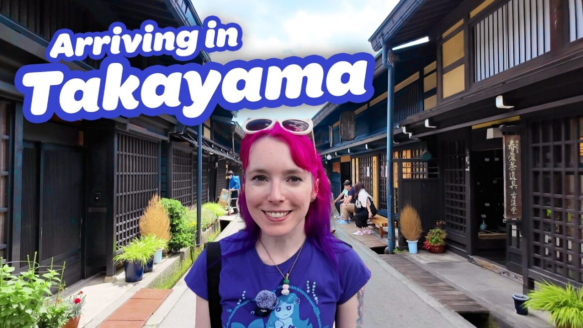 Arriving in TAKAYAMA ✨ Street Food Tour, Old Town & Scenic Train from Nagoya - Gifu, Japan 2025