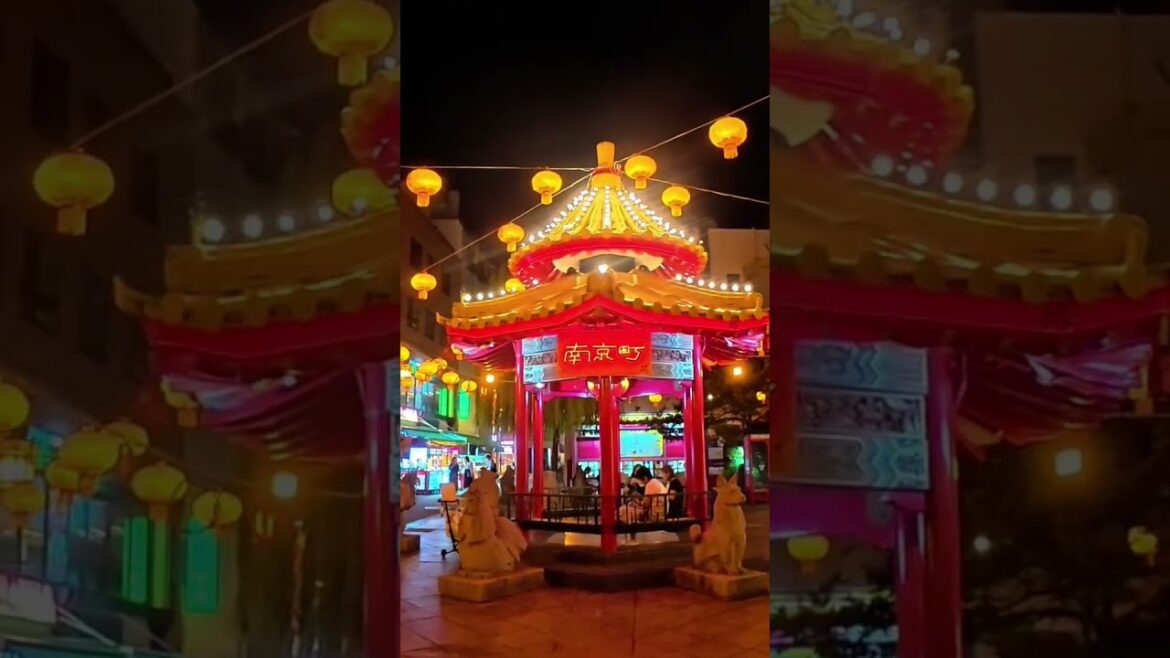 "A Night of Kobe China town" #anime #viral #travel #culture #food #viralvideo