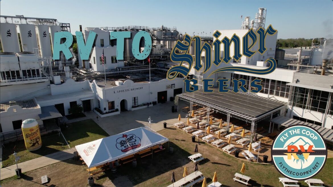 RV Trip to Shiner, Texas 🍺 Touring the Shiner Brewery & City Park Camping