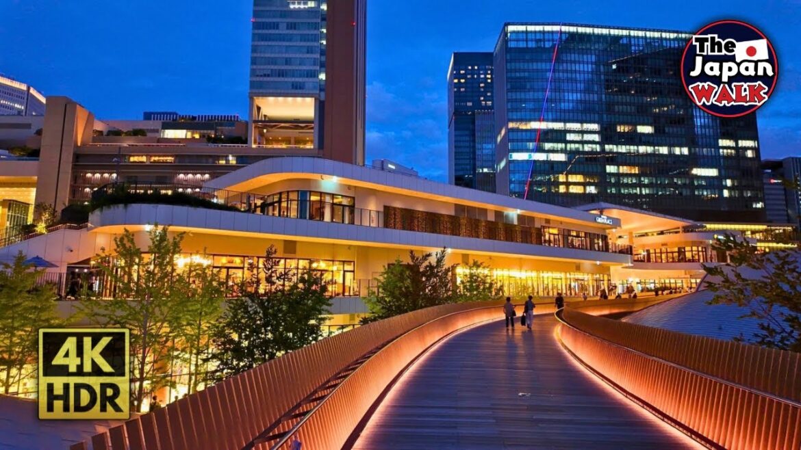 Umeda: Osaka's Best Night Views and Nightlife | Walking Tour | 4K HDR