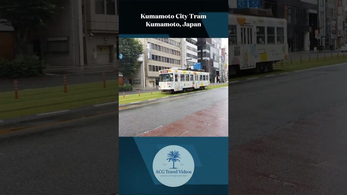 Kumamoto City Tram - Kumamoto, Japan