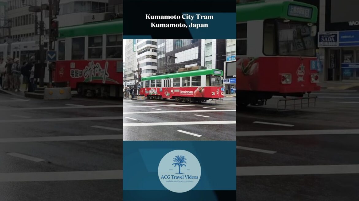 Kumamoto City Tram - Kumamoto, Japan