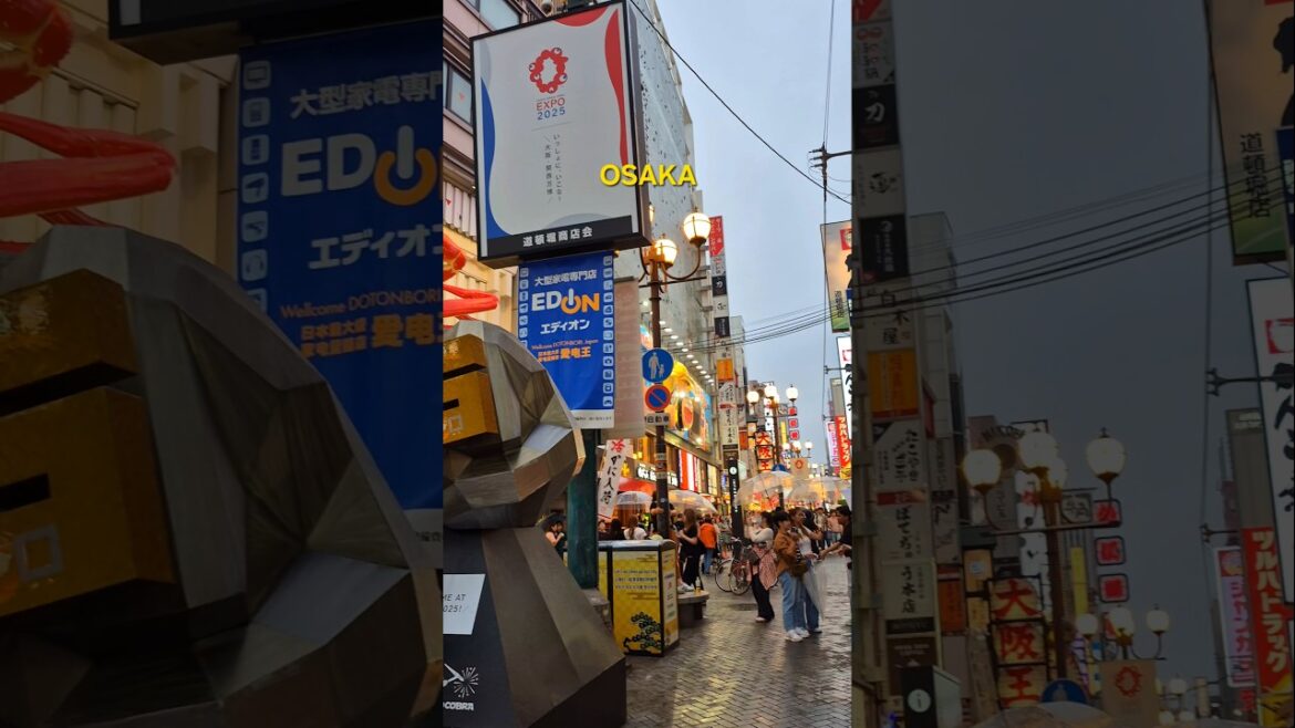 Osaka JAPAN #shorts #japan #travel