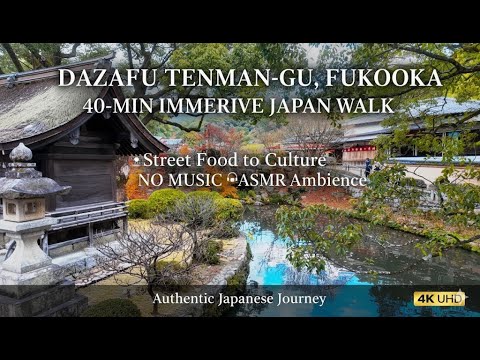 RealWalks | Fukuoka Dazaifu City Walk – From Station to Tenmangu Shrine | No Music, No Filter RealWalks | Fukuoka Dazaifu City Walk – From Station to Tenmangu Shrine | No Music, No Filter