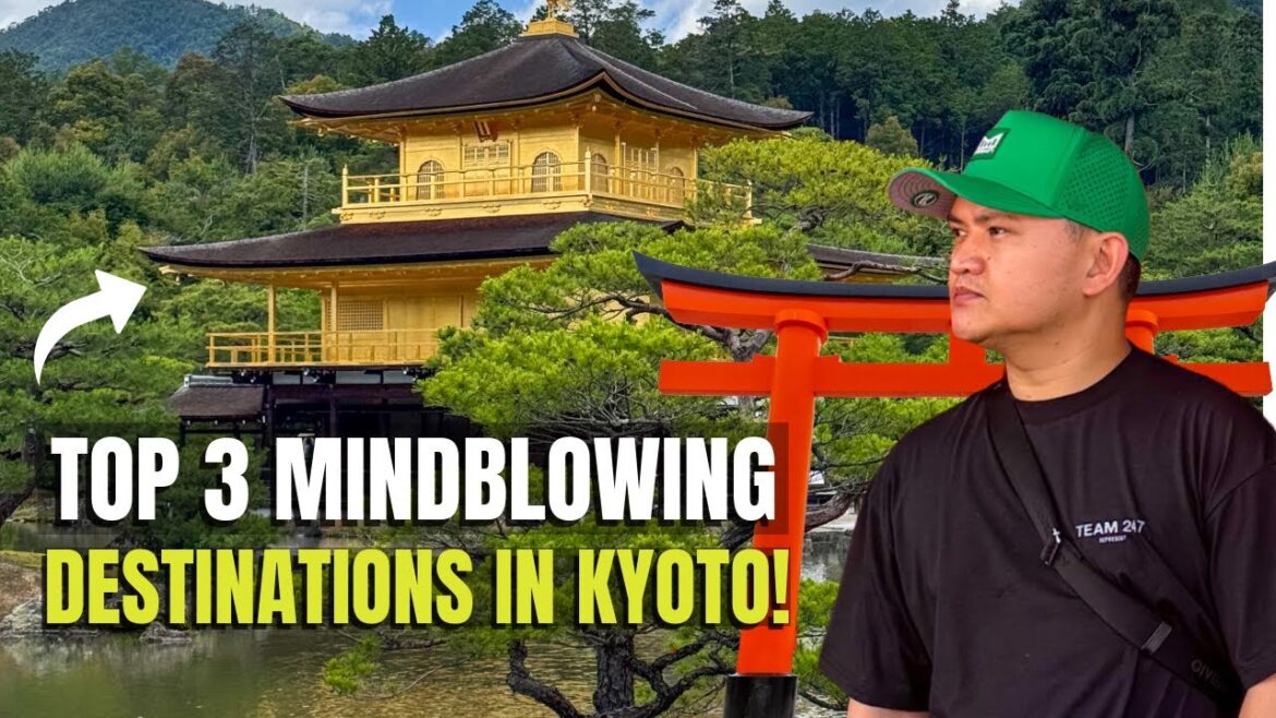 Explore Kyoto Japan's Most Iconic Travel Destinations: Fushimi Inari, Kinkaku-ji & Nijo Castle