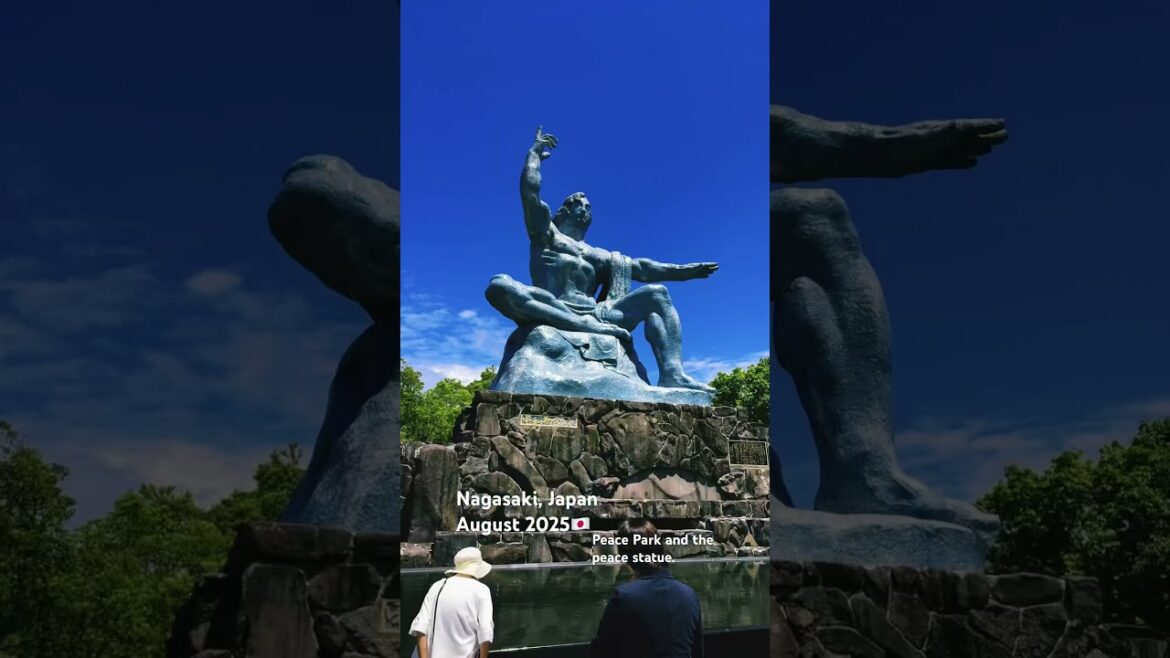 Peace park Nagasaki Japan 2025 #blackinjapan #japaneselife #japan Peace park Nagasaki Japan 2025 #blackinjapan #japaneselife #japan