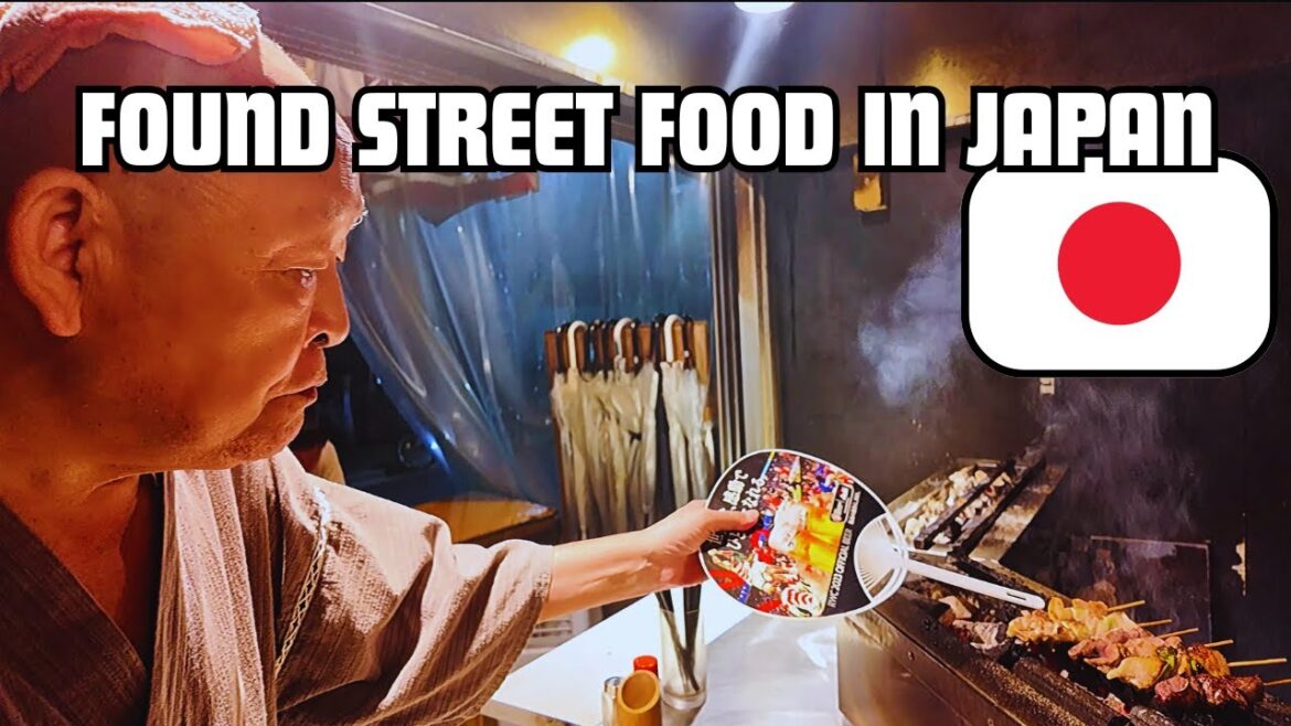 FOUND AUTHENTIC JAPANESE STREET FOOD IN TOKYO JAPAN 東京 日本