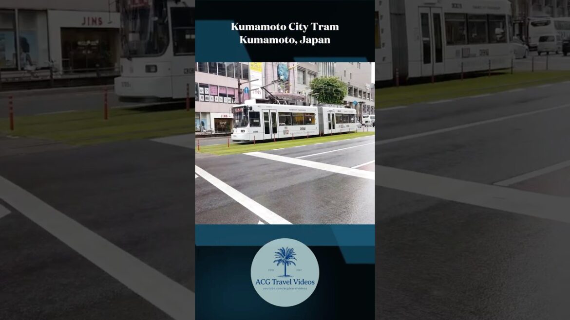 Kumamoto City Tram - Kumamoto, Japan