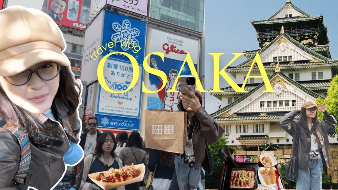 Japan Vlog| 24h "phá đảo" tại OSAKA 🇯🇵 Đi tour liệu có chán thiệt hong?