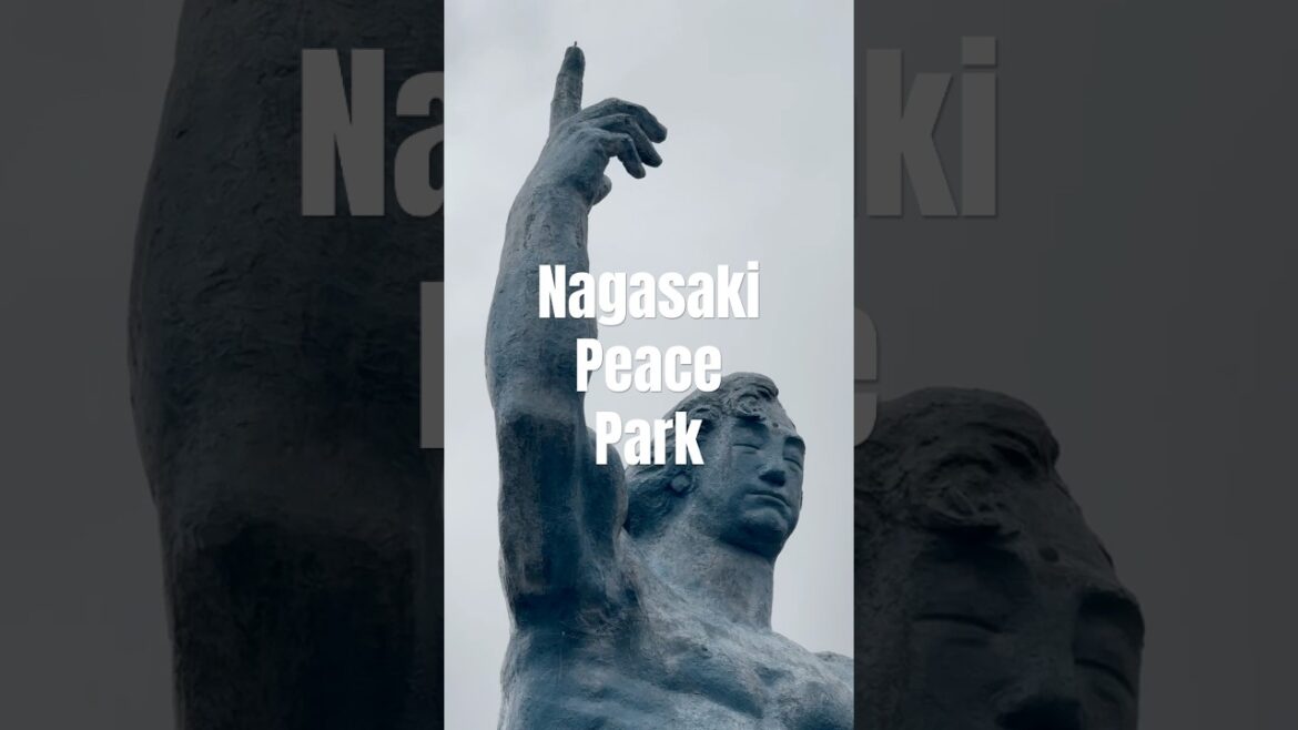 Nagasaki Peace Park in Nagasaki, Japan