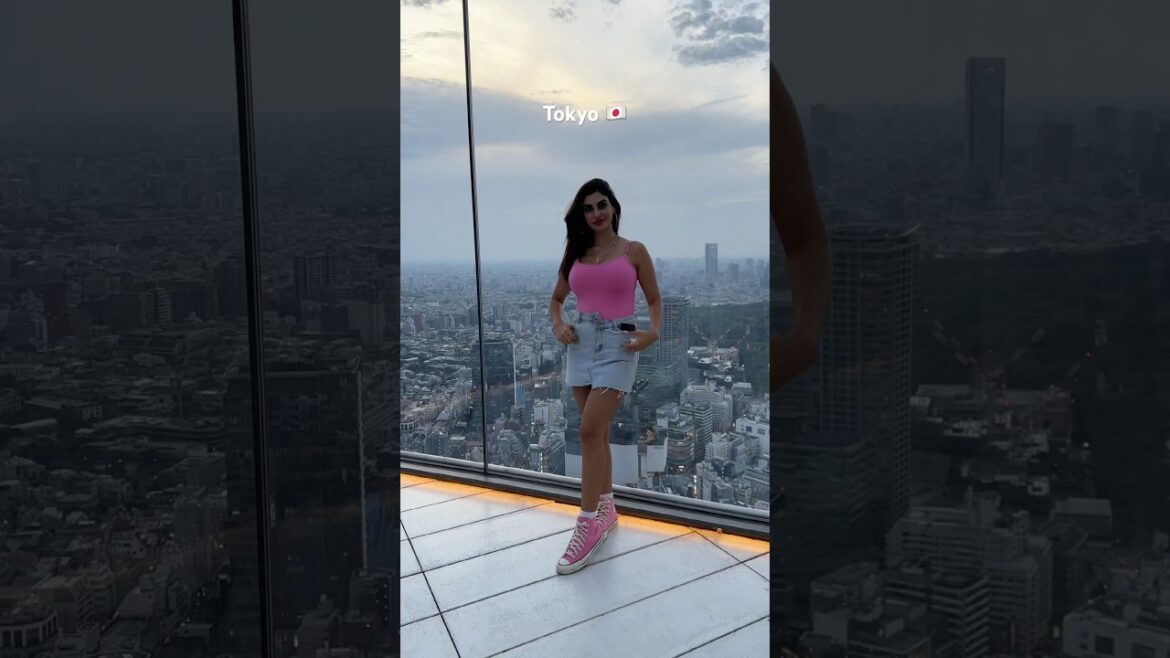 Must visit in Japan 🇯🇵 Shibuya Sky in Tokyo #japantravel #japanvlog #tokyo #japan