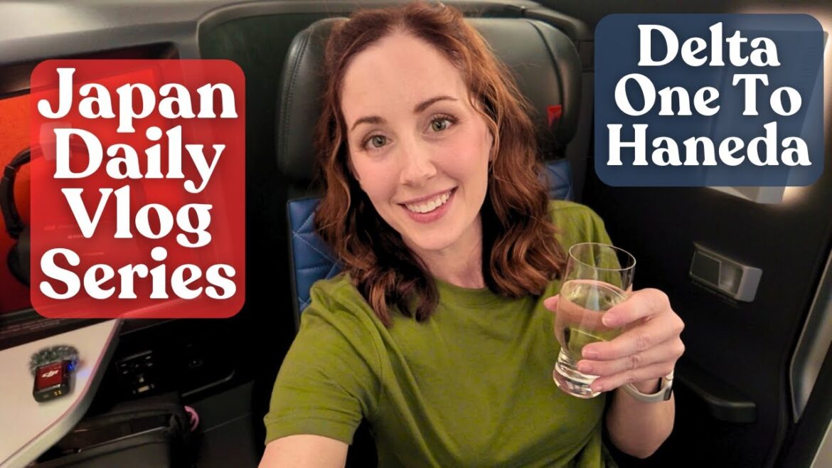 Japan Trip Day One  | Travel Day with Delta One! Japan Trip Day One  | Travel Day with Delta One!