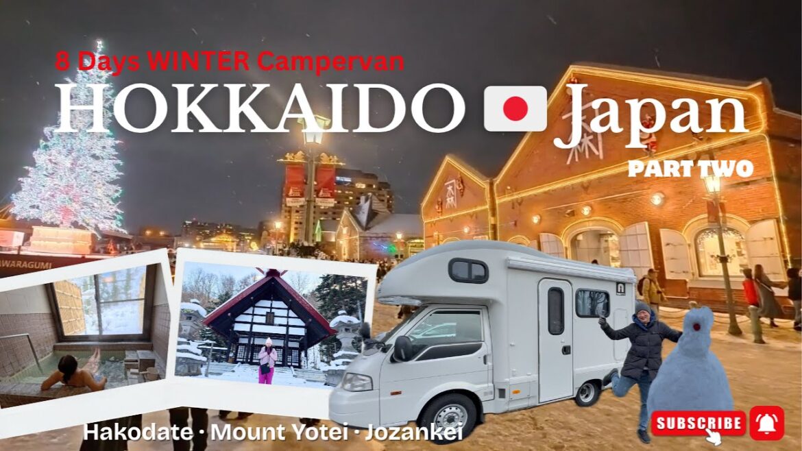 ❄️24 Days in Japan 🇯🇵 Winter HOKKAIDO vlog Part 2 Best 8D CAMPERVAN itinerary in Sapporo & Hakodate! ❄️24 Days in Japan 🇯🇵 Winter HOKKAIDO vlog Part 2 Best 8D CAMPERVAN itinerary in Sapporo & Hakodate!