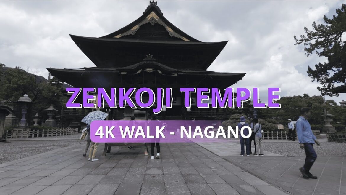 A Peaceful Walk Around Zenkoji Temple – Nagano, Japan [4K]