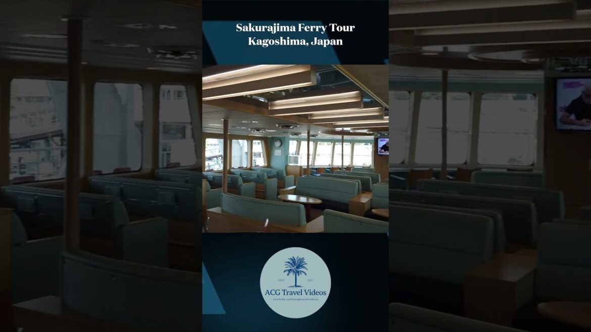 Sakurajima Ferry Tour - Kagoshima, Japan
