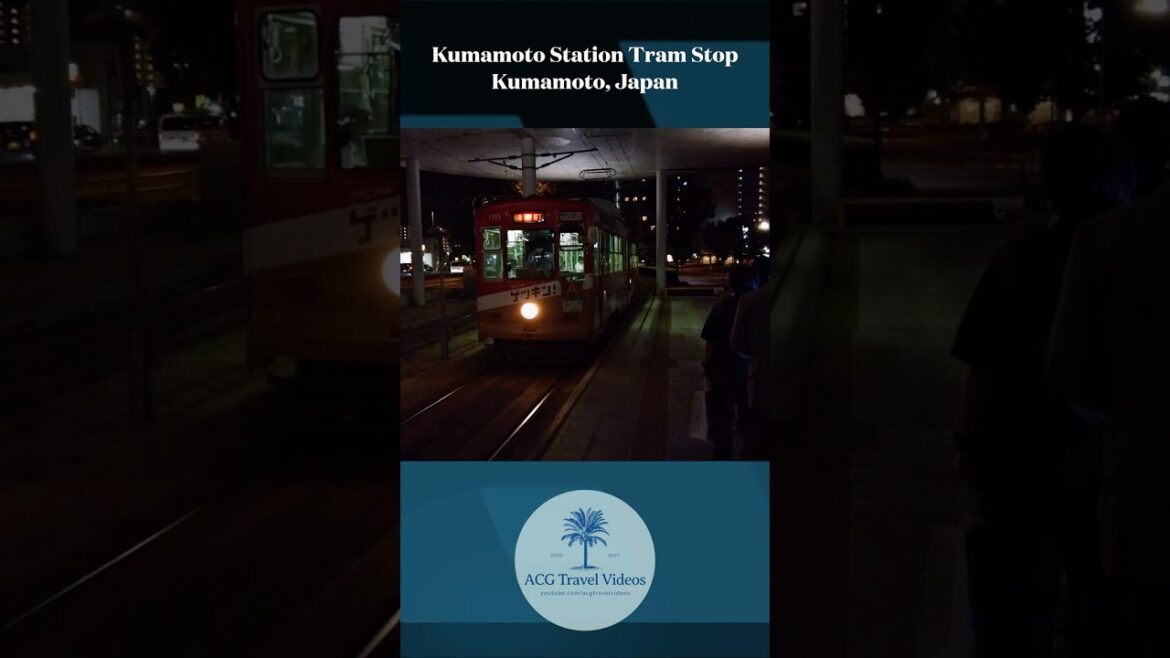 Kumamoto Station Tram Stop – Kumamoto, Japan Kumamoto Station Tram Stop - Kumamoto, Japan