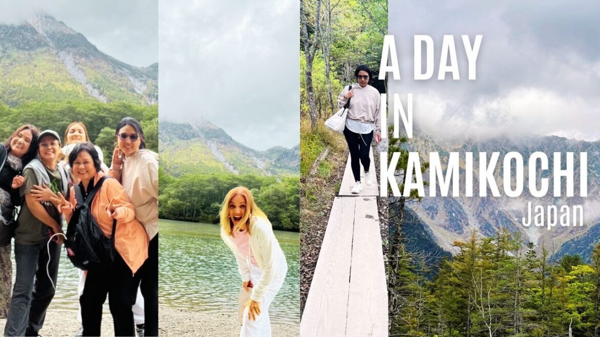 first ever bus trip tour of five sisters in Japan-first stop -Taisho-ike-Pond-Kamikochi | 4K UHD first ever bus trip tour of five sisters in Japan-first stop -Taisho-ike-Pond-Kamikochi | 4K UHD