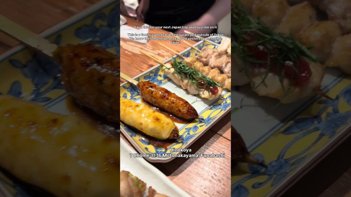 Cute yakitori place to save for your trip!!! #japantrip #japantravel #tokyo #restaurant