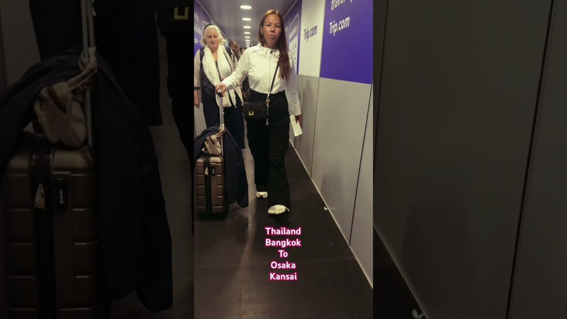 Traveling osaka japan#shortvideo#kansai airport