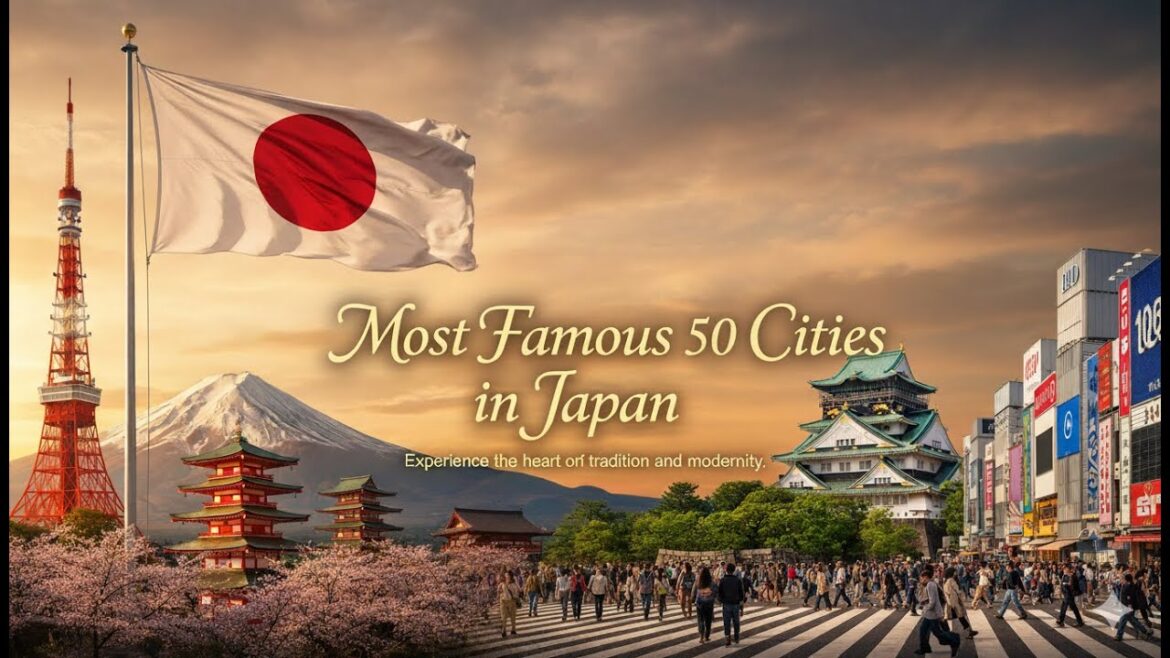 50 Most Beautiful Cities in Japan 🇯🇵 | Cinematic Travel Journey Through Japan’s Famous Places 50 Most Beautiful Cities in Japan 🇯🇵 | Cinematic Travel Journey Through Japan’s Famous Places