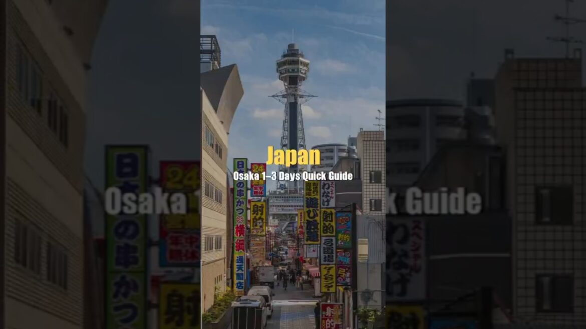 The Ultimate Osaka Itinerary 3, 4, or 5 Days | What to Really do in Osaka, Kyoto & Nara The Ultimate Osaka Itinerary 3, 4, or 5 Days | What to Really do in Osaka, Kyoto & Nara