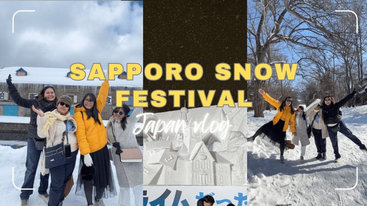 A Day of Snow, Laughter & Lights in Hokkaido ❄️ | Nakajima Park, Otaru Canal & Sapporo Snow Festival A Day of Snow, Laughter & Lights in Hokkaido ❄️ | Nakajima Park, Otaru Canal & Sapporo Snow Festival