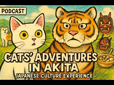 Cats’ Adventures in Akita | Japanese Culture Experience Cats' Adventures in Akita | Japanese Culture Experience