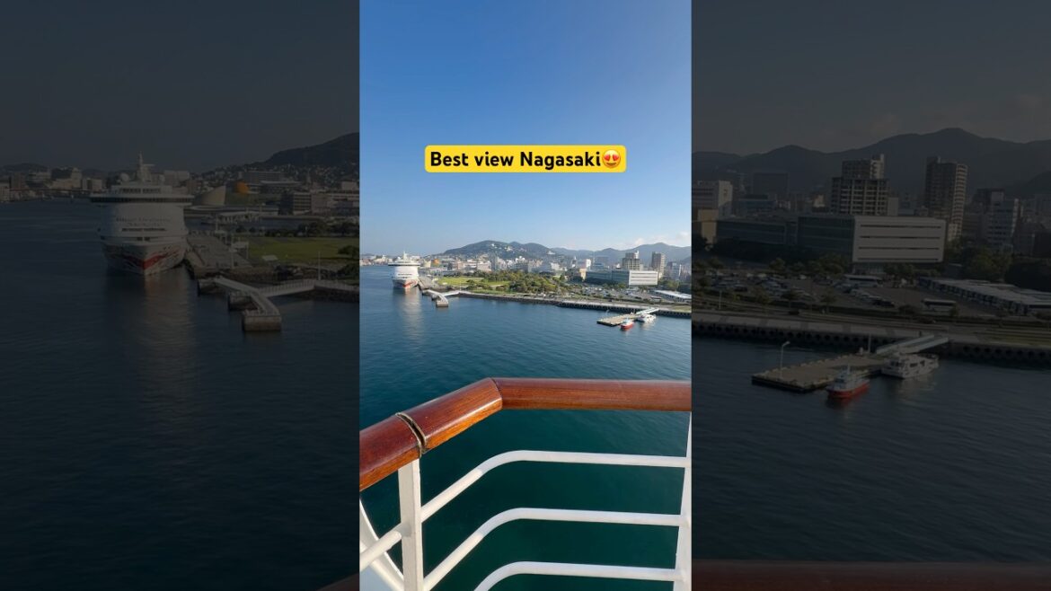 😍Nagasaki best view from Ship😱| Mini vlog| #shorts #youtubeshorts #travelvlog #minivlog #viral 😍Nagasaki best view from Ship😱| Mini vlog| #shorts #youtubeshorts #travelvlog #minivlog #viral