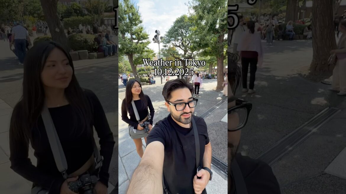 Tokyo, Japan October, 2025. Here is your weather update for those coming soon. 10.12.2025 sunny days