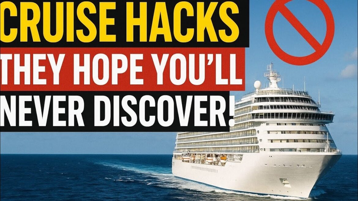 Cruise Lines Hate You Knowing This ➡️21 FREE PERKS 🛳❌