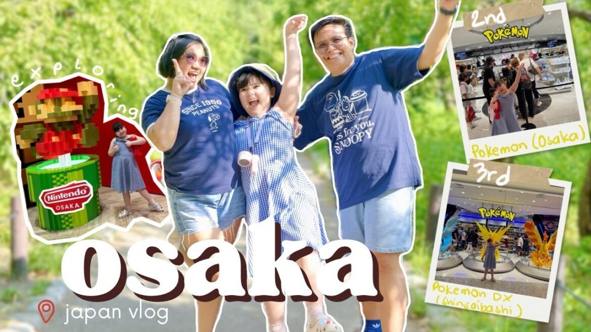 JAPAN VLOG🇯🇵 Exploring Osaka! 2 Pokemon Centers, Umeda Sky, Osaka Castle! | Margaux’s Adventure JAPAN VLOG🇯🇵 Exploring Osaka! 2 Pokemon Centers, Umeda Sky, Osaka Castle! | Margaux's Adventure