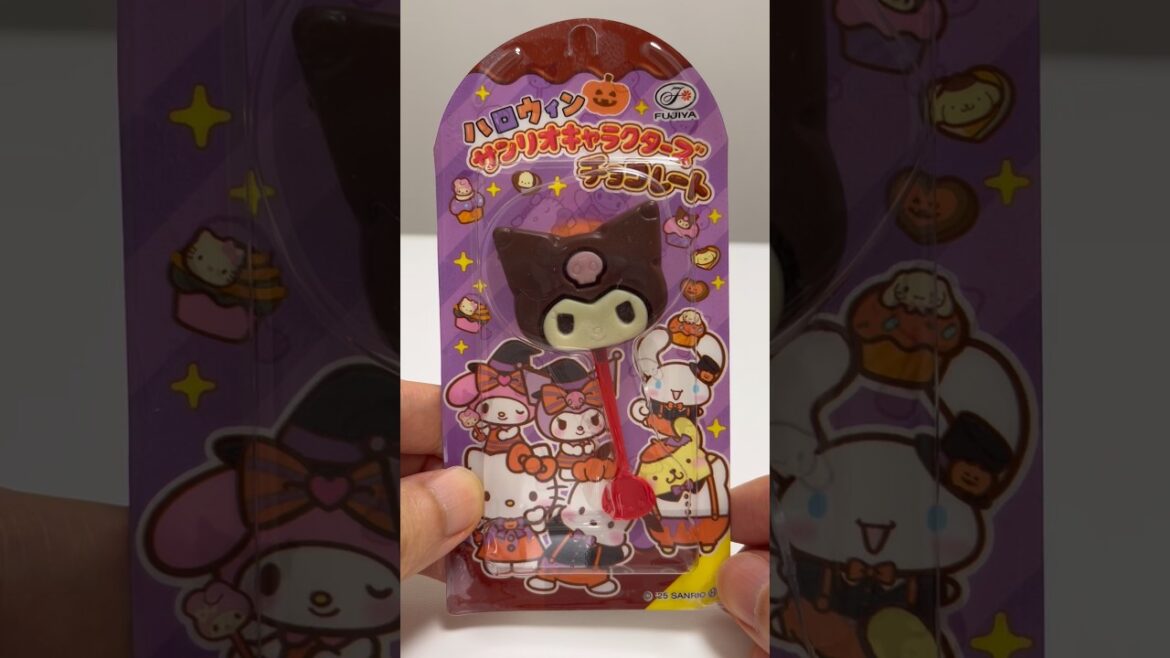 Sanrio Characters Halloween Lollipop Chocolate Kuromi #shorts