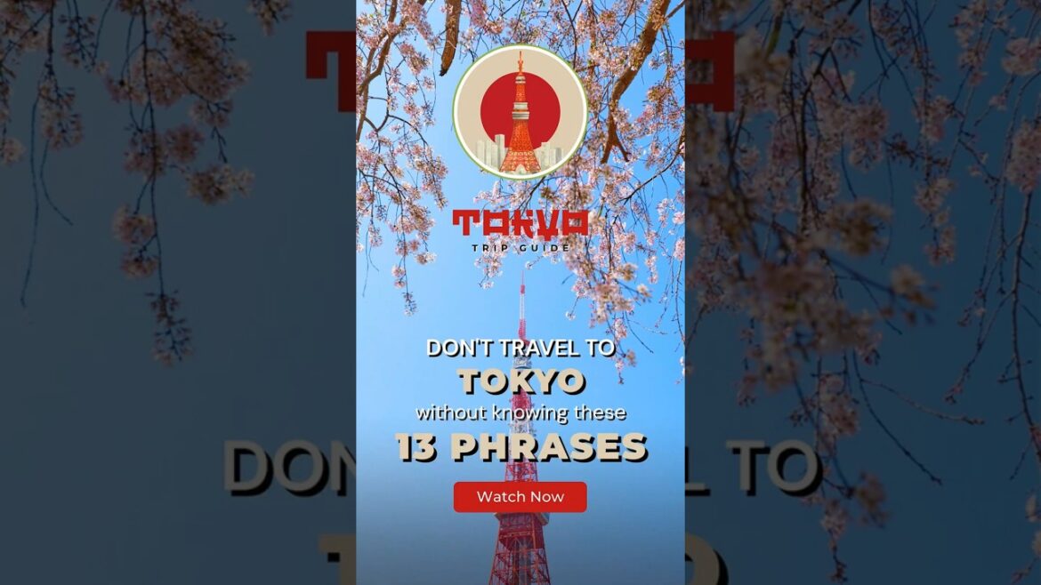 13 Essential Japanese Phrases for Tokyo Travel (With Pronunciation Guide) | #tokyo 13 Essential Japanese Phrases for Tokyo Travel (With Pronunciation Guide) | #tokyo