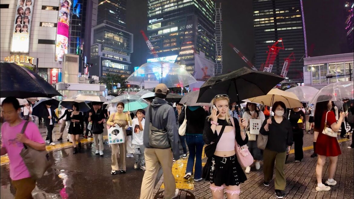 4K HDR  Shibuya Rainy night walk. Tokyo, Tokyo Japan 4K HDR  Shibuya Rainy night walk. Tokyo, Tokyo Japan