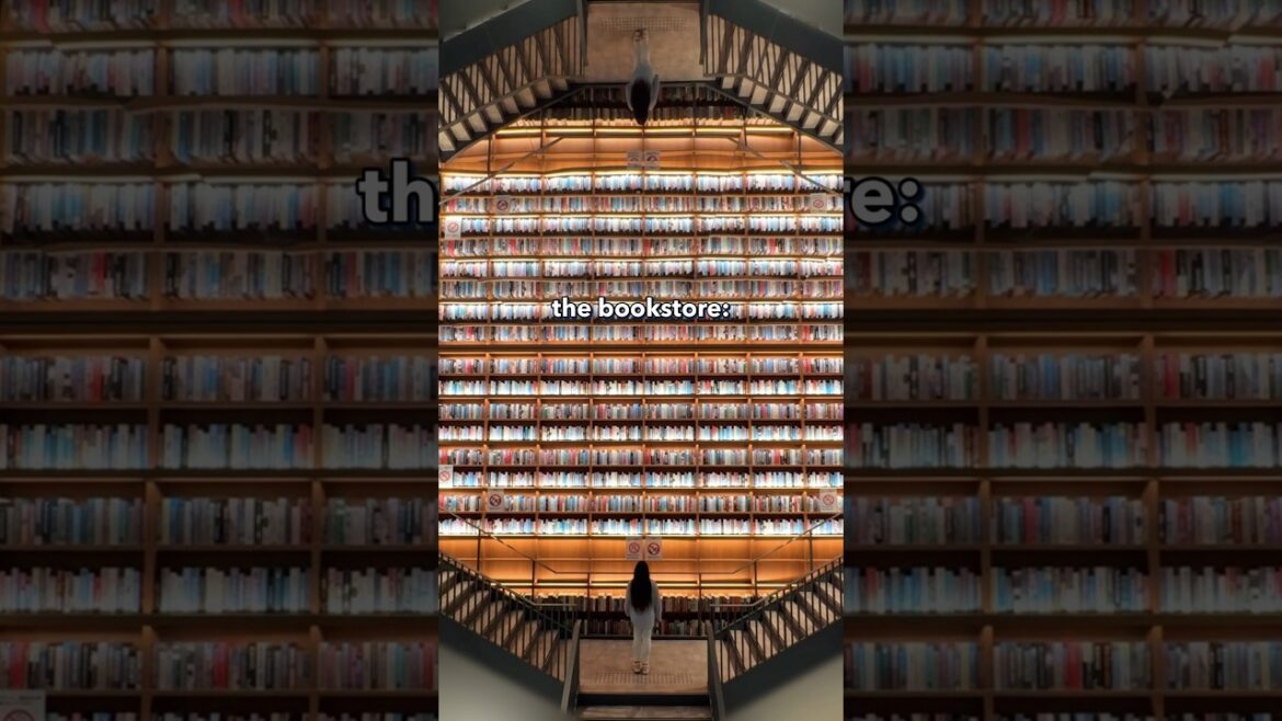 A dreamy bookstore in Japan?! 😍