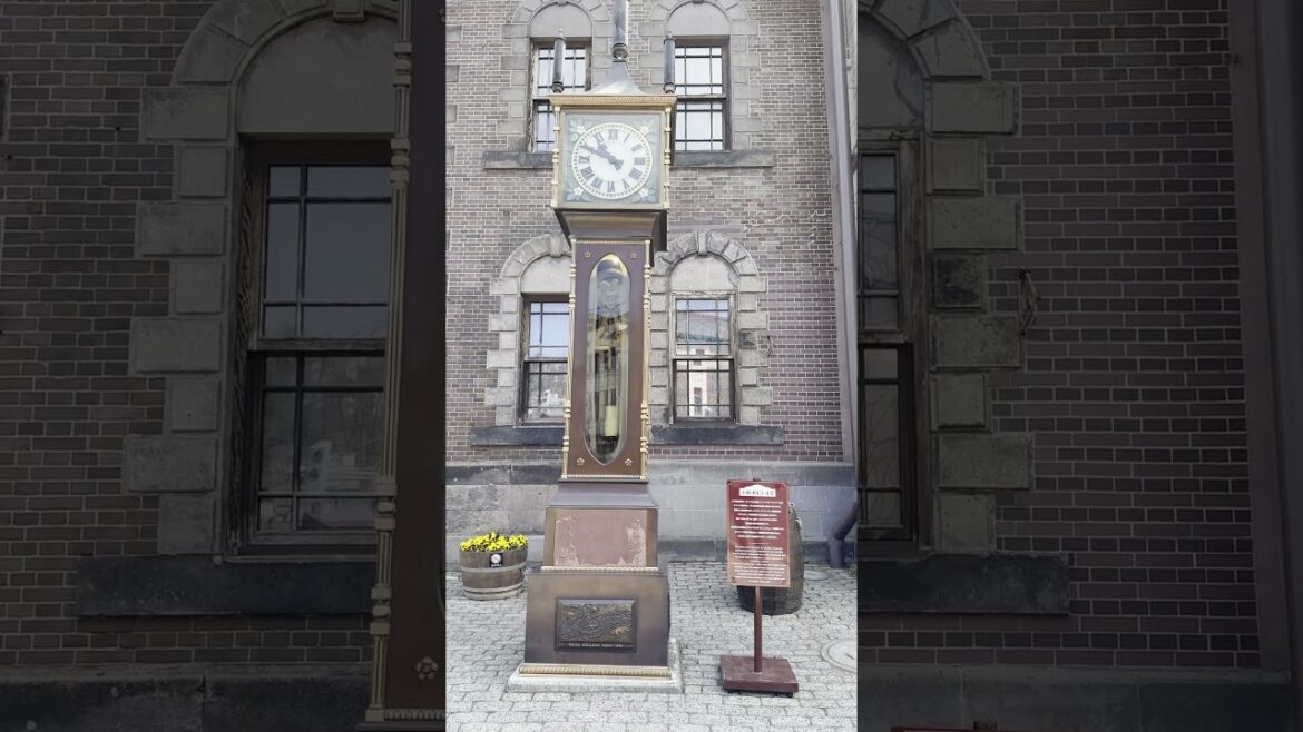 ജപ്പാനിലെ Otaru Steam Clock #japan #travel#otaru