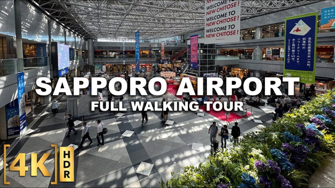 Full Tour at New Chitose Airport in Sapporo | A Terminal with Cinemas and Observation Deck! | Japan Full Tour at New Chitose Airport in Sapporo | A Terminal with Cinemas and Observation Deck! | Japan