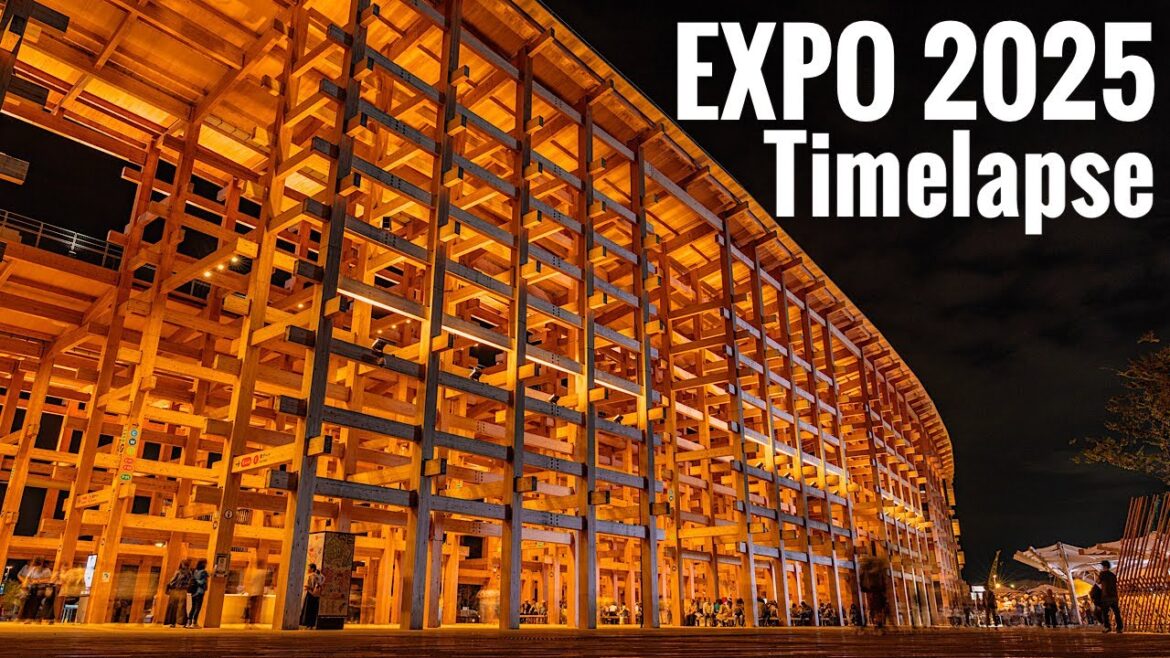 大阪・関西万博 タイムラプス EXPO 2025 Time Lapse 4K HDR