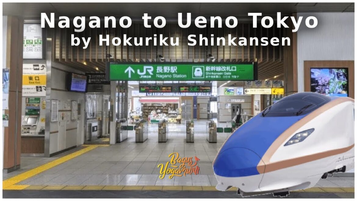 Nagano To Ueno Tokyo by Hokuriku Shinkansen Nagano To Ueno Tokyo by Hokuriku Shinkansen