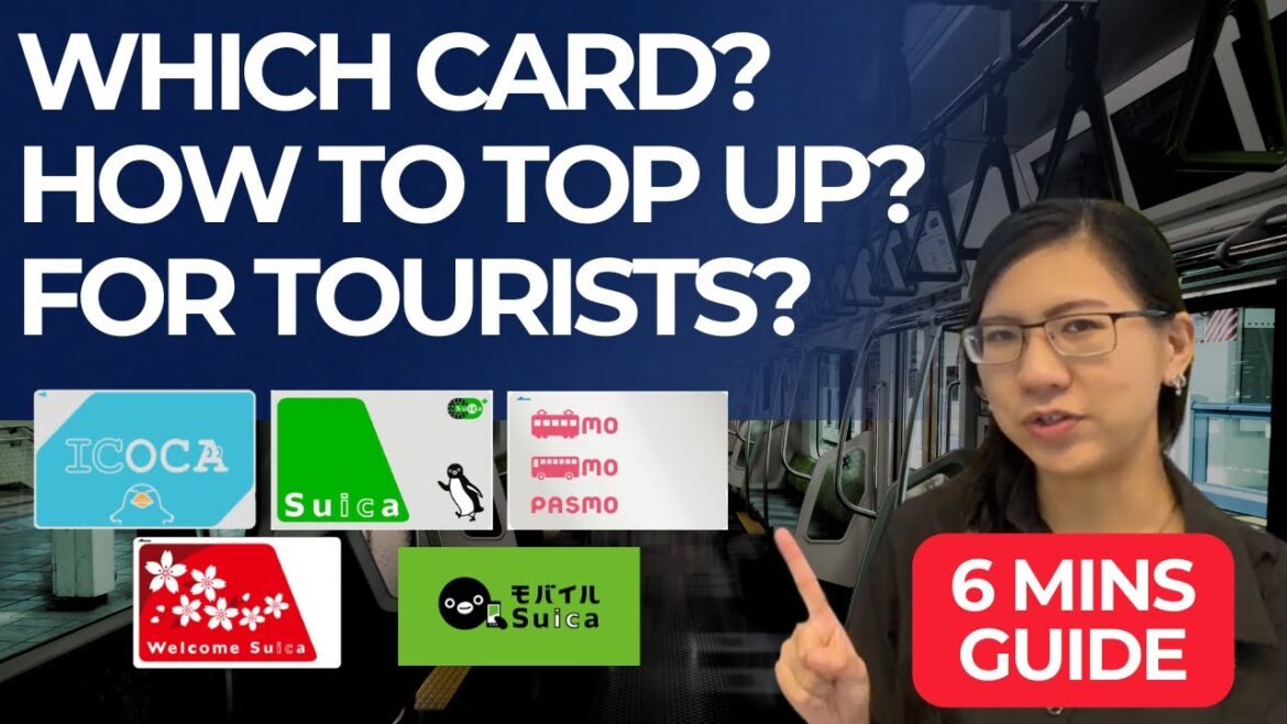 This video will SAVE YOUR TIME - Japan's IC Cards EXPLAINED in 6 mins