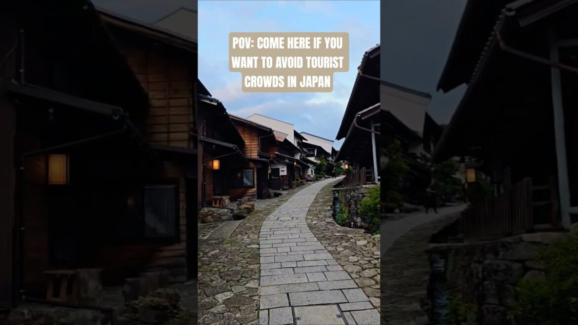 The Incredible Town Along Japan's Ancient Nakasendo Trail #naturelovers #travel