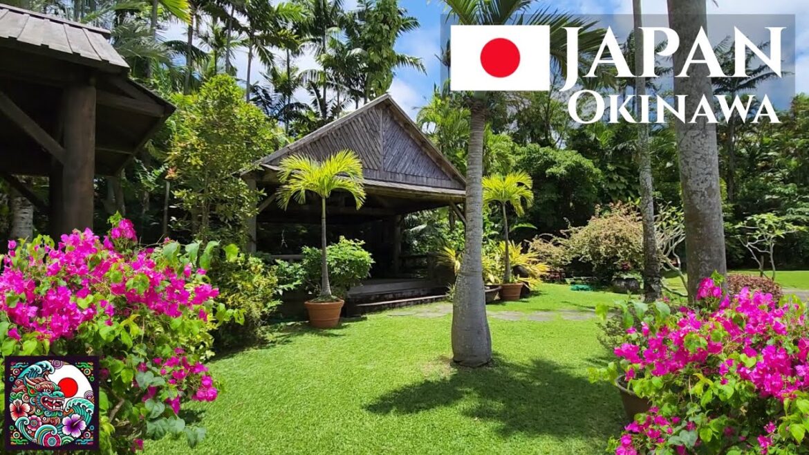 Tropical Botanical Garden in OKINAWA JAPAN | Relaxing Walking Tour Tropical Botanical Garden in OKINAWA JAPAN | Relaxing Walking Tour