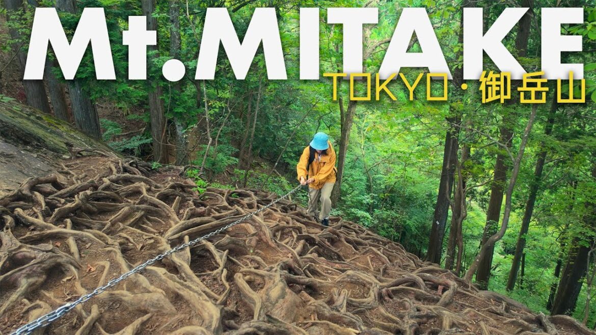 Mt. Mitake Tokyo Vlog 🏔 Easy Day Trip, Big Adventure Near Tokyo!