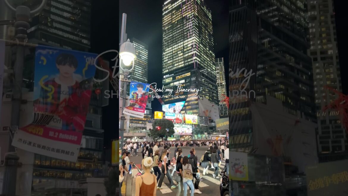 Steal my Itinerary in Shibuya, Tokyo, Japan #travel #japan #traveljapan #japanitinerary