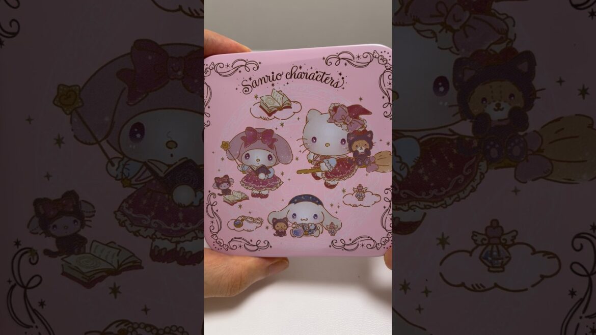 Sanrio Characters Magical Chocolate Crunch Tin Pink #shorts