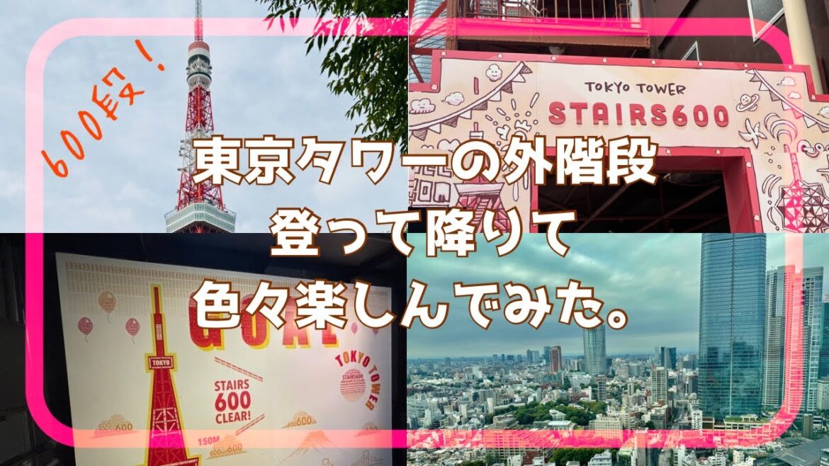 【カロリー】東京タワーの外階段600段を登って降りて1日楽しんだ結果【大消費】 【カロリー】東京タワーの外階段600段を登って降りて1日楽しんだ結果【大消費】