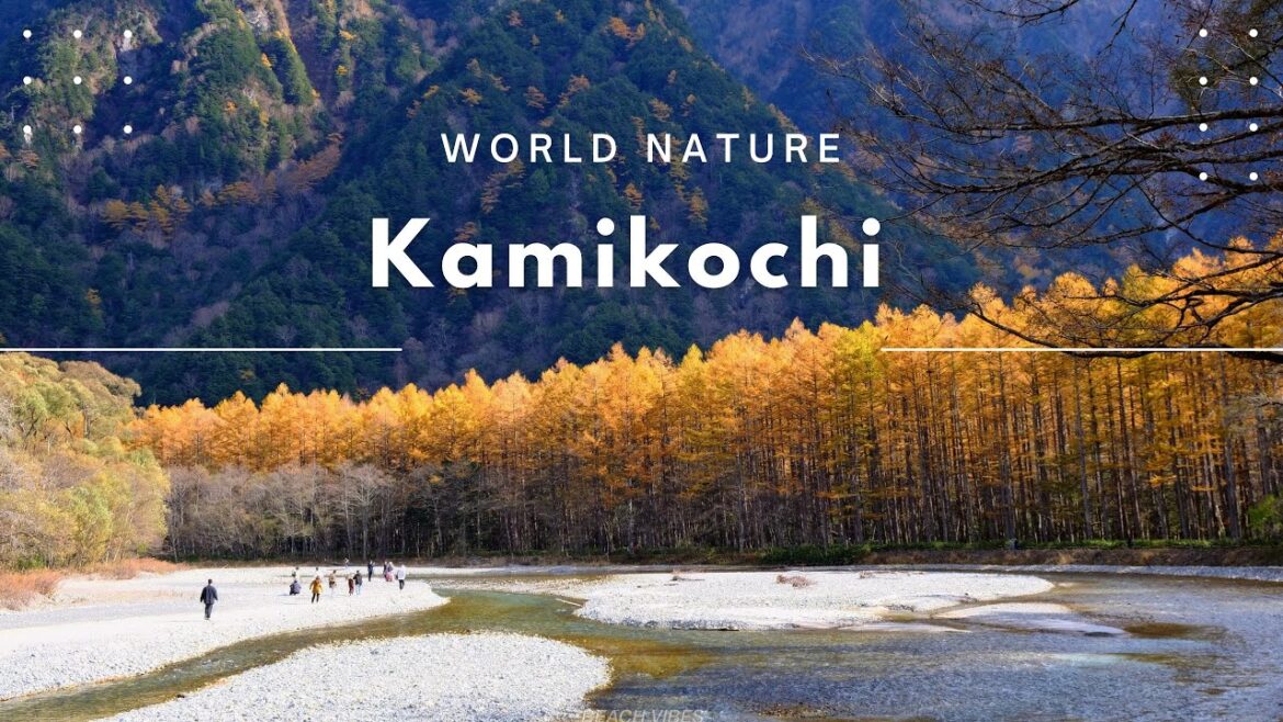 Kamikochi Nagano. Place look like Switzerland In Nagano Japan