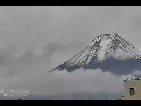富士山ライブカメラ【初冠雪】Mt.FUJI Live Camera #富士山 富士山ライブカメラ【初冠雪】Mt.FUJI Live Camera #富士山
