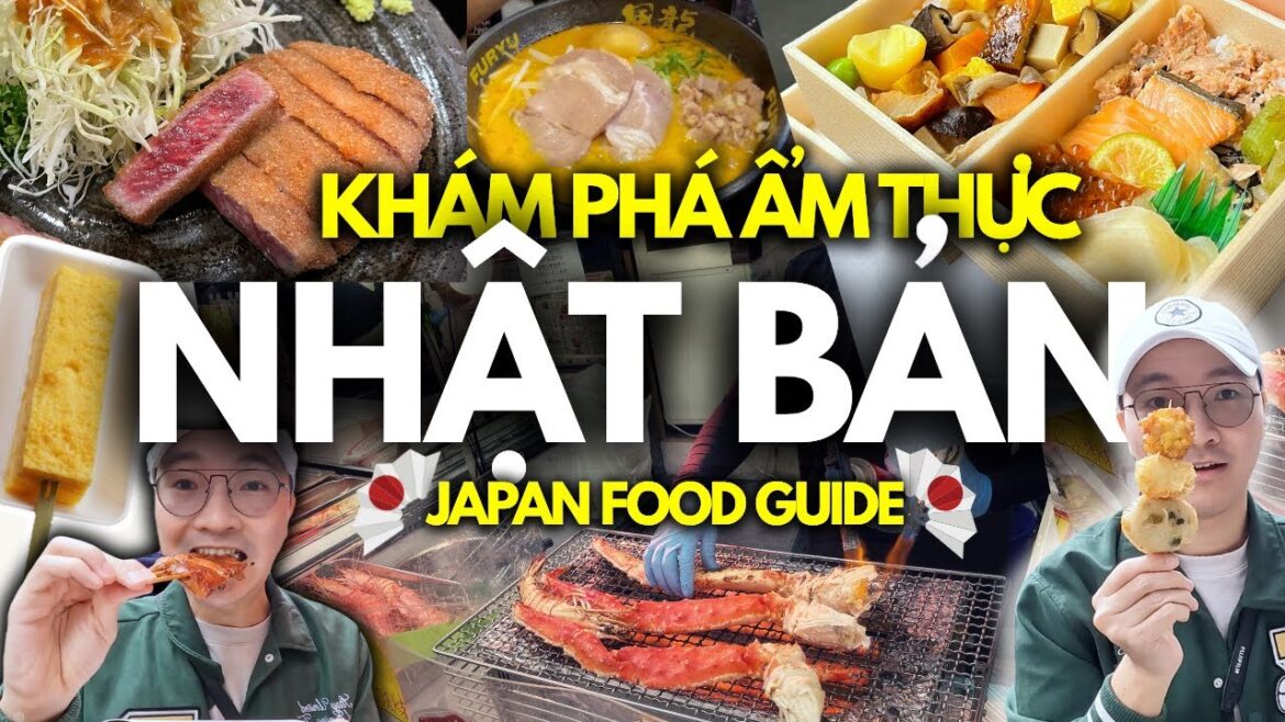 FOOD TOUR NHẬT BẢN – ĂN SẬP TOKYO & OSAKA | DU LỊCH NHẬT BẢN – JAPAN FOOD GUIDE FOOD TOUR NHẬT BẢN - ĂN SẬP TOKYO & OSAKA | DU LỊCH NHẬT BẢN - JAPAN FOOD GUIDE