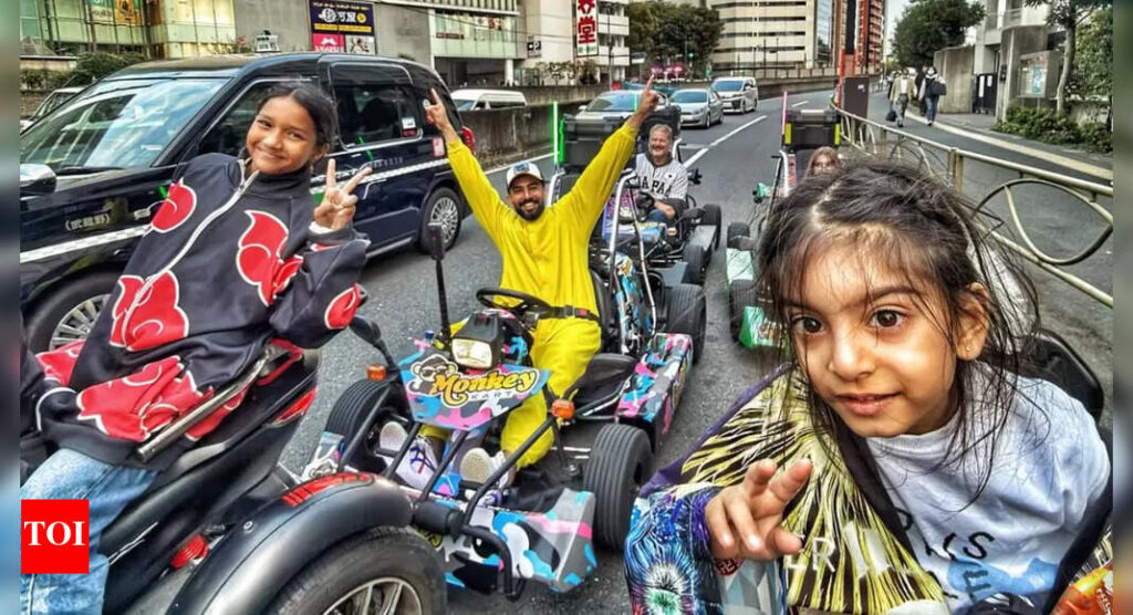 Jay Bhanushali bonds with daughters on a 10-day Japan getaway; says ‘The best child companions I could have got’ Jay Bhanushali bonds with daughters on a 10-day Japan getaway; says ‘The best child companions I could have got’